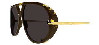 Bottega Veneta Bv1273s Women Havana Pilot Sunglasses