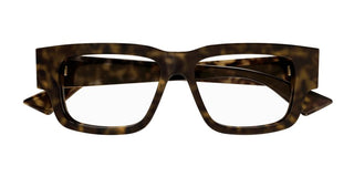 Bottega Veneta BV1280O women Havana Rectangle Eyeglasses
