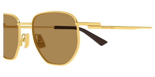 Bottega Veneta BV1301S unisex Gold Squared Sunglasses
