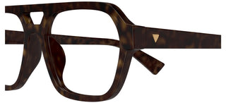 Bottega Veneta BV1336O men Havana Pilot Eyeglasses