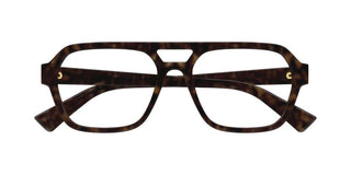 Bottega Veneta BV1336O men Havana Pilot Eyeglasses