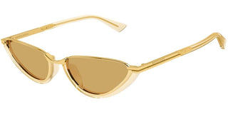 Bottega Veneta BV1346S women Yellow Cat Eye Sunglasses