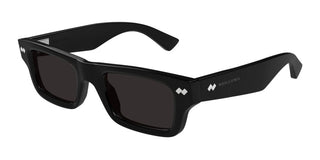 Bottega Veneta Bv1351s Unisex Black Squared Sunglasses