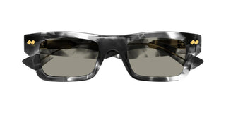 Bottega Veneta BV1351S unisex Grey Squared Sunglasses