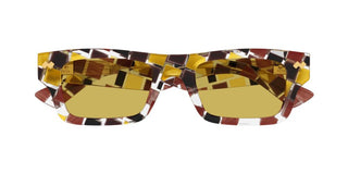 Bottega Veneta BV1351S unisex Multicolor Squared Sunglasses