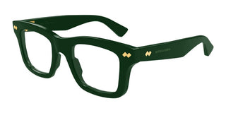Bottega Veneta BV1353O women Green Squared Eyeglasses