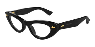 Bottega Veneta BV1354O women Black Cat Eye Eyeglasses
