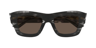 Bottega Veneta BV1357S women Black Squared Sunglasses