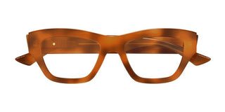 Bottega Veneta BV1360O women Havana Squared Eyeglasses