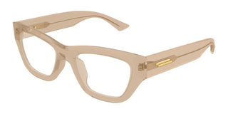 Bottega Veneta BV1360O women Pink Squared Eyeglasses