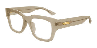 Bottega Veneta BV1361O men Brown Squared Eyeglasses