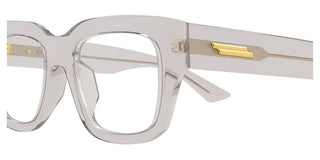 Bottega Veneta BV1361O men Grey Squared Eyeglasses