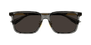 Bottega Veneta BV1374SK men Grey Squared Sunglasses