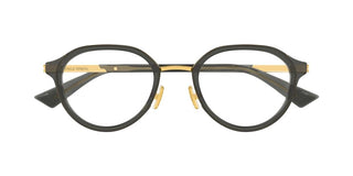 Bottega Veneta BV1375O men Grey Round Eyeglasses