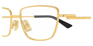 Bottega Veneta BV1385O women Gold Cat Eye Eyeglasses