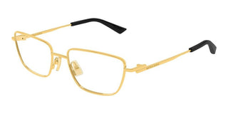 Bottega Veneta BV1385O women Gold Cat Eye Eyeglasses