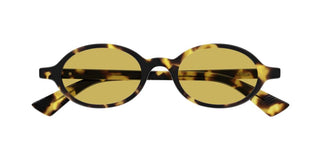Bottega Veneta BV1388S unisex Havana Round Sunglasses