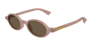 Bottega Veneta BV1388S unisex Pink Round Sunglasses
