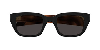 Bottega Veneta BV1393S unisex Black Squared Sunglasses