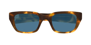 Bottega Veneta BV1393S unisex Havana Squared Sunglasses
