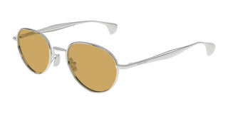 Bottega Veneta BV1396S unisex Silver Round Sunglasses