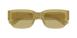 Bottega Veneta BV1400S unisex Yellow Squared Sunglasses