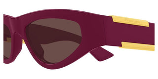 Bottega Veneta BV1407S women Red Cat Eye Sunglasses