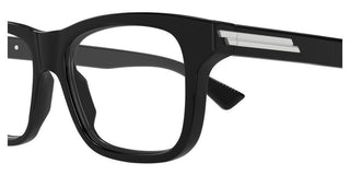 Bottega Veneta BV1412O men Black Squared Eyeglasses