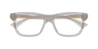 Bottega Veneta BV1412O men Grey Squared Eyeglasses
