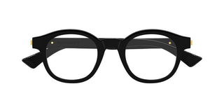 Bottega Veneta BV1413O men Black Pantos Eyeglasses