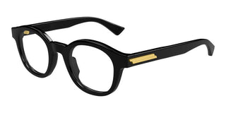 Bottega Veneta BV1413O men Black Pantos Eyeglasses