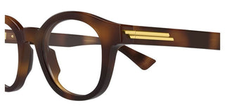 Bottega Veneta BV1413O men Havana Pantos Eyeglasses