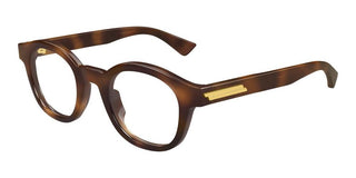 Bottega Veneta BV1413O men Havana Pantos Eyeglasses