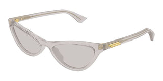 Bottega Veneta BV1414S women Grey Cat Eye Sunglasses