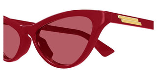 Bottega Veneta BV1414S women Red Cat Eye Sunglasses
