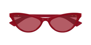 Bottega Veneta BV1414S women Red Cat Eye Sunglasses