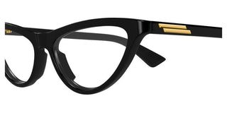 Bottega Veneta BV1416O women Black Cat Eye Eyeglasses