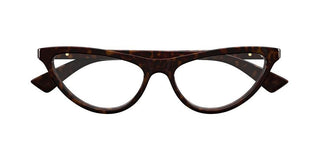 Bottega Veneta BV1416O women Havana Cat Eye Eyeglasses