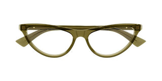 Bottega Veneta BV1416O women Green Cat Eye Eyeglasses