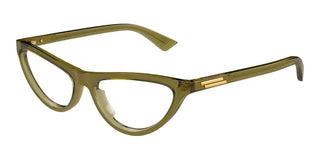 Bottega Veneta BV1416O women Green Cat Eye Eyeglasses