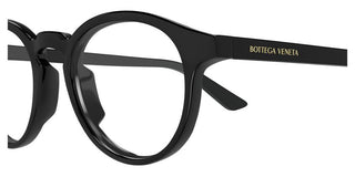 Bottega Veneta BV1420O men Black Round Eyeglasses