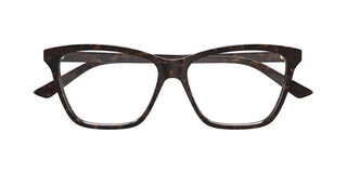 Bottega Veneta BV1421O women Havana Butterfly Eyeglasses
