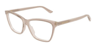 Bottega Veneta BV1421O women Brown Butterfly Eyeglasses