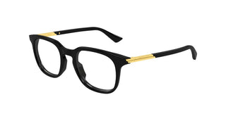 Bottega Veneta BV1429S men Black Squared Sunglasses