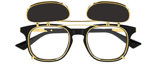 Bottega Veneta BV1429S men Black Squared Sunglasses