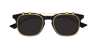 Bottega Veneta BV1429S men Black Squared Sunglasses