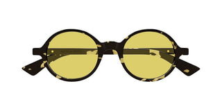 Bottega Veneta BV1430S unisex Havana Round Sunglasses