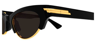 Bottega Veneta BV1431S women Black Cat Eye Sunglasses