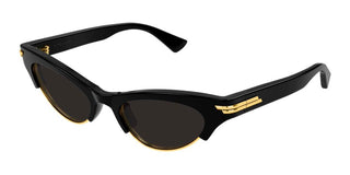 Bottega Veneta BV1431S women Black Cat Eye Sunglasses