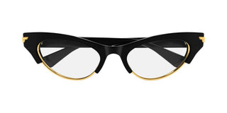 Bottega Veneta BV1431S women Black Cat Eye Sunglasses